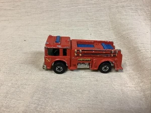 Vintage Hot Wheels Feuerwehrauto 1976 Mattel rot Feuerwehrmann - Bild 1 von 8