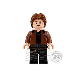 LEGO STAR WARS MINIFIGURE sw0921 Han Solo, Black Legs with Holster Pattern, Br.. - Picture 1 of 1