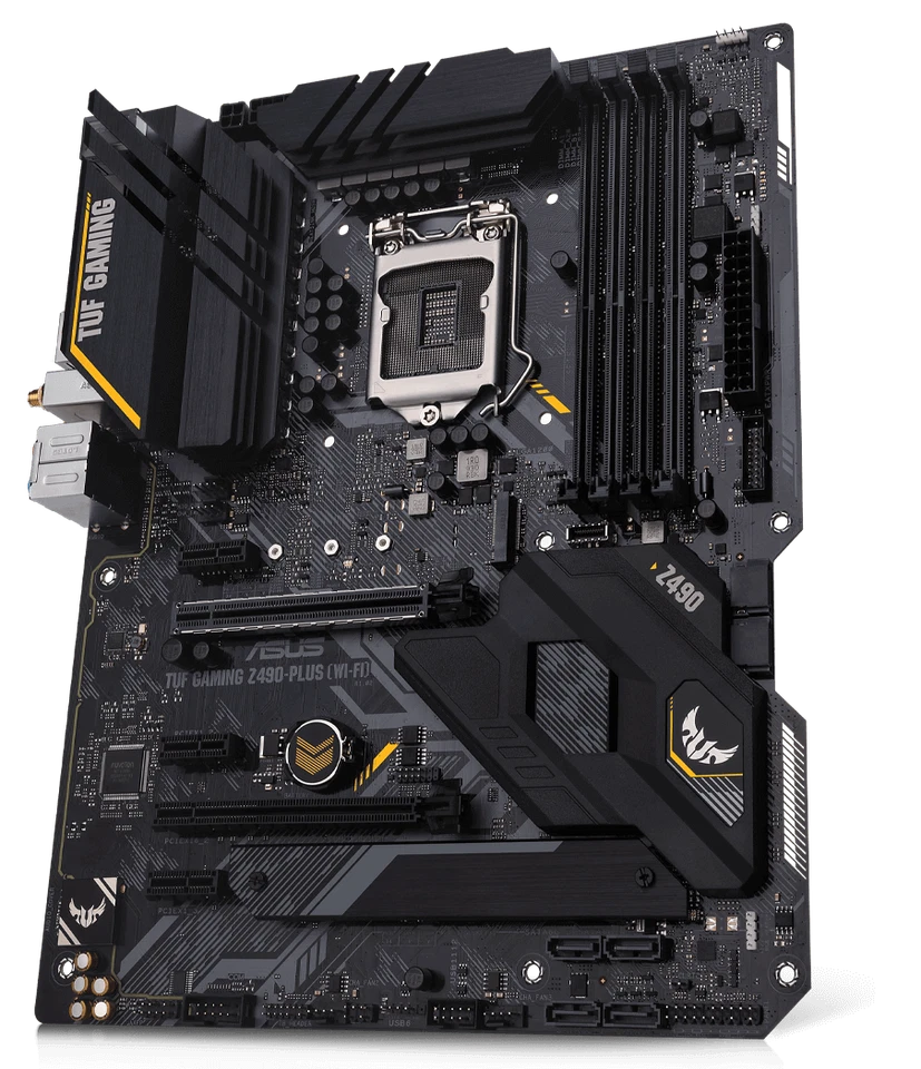 For ASUS TUF GAMING B550-PLUS (WI-FI) motherboard AM4 DDR4 128G ATX Tested OK - Image 1 of 1
