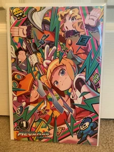 MEGA MAN TIMELINES #1 Cvr X, variante más rara Keenbiscuit Cubierta UDON Cómic - Imagen 1 de 1