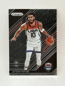 2022-23 Panini Prizm - USA Basketball Jayson Tatum #1 Silver Prizm - Picture 1 of 2
