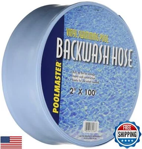 Poolmaster Swimming Pool Backwash Hose, 2-Inch by 100-Feet - Picture 1 of 4