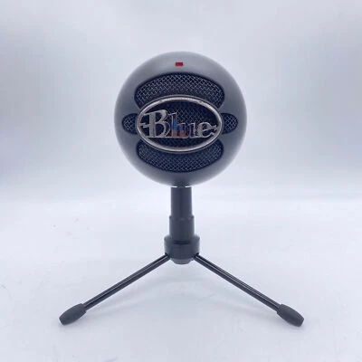 Blue Snowball Ice Black Plug and Play Condenser Microphone - Image 1 of 4