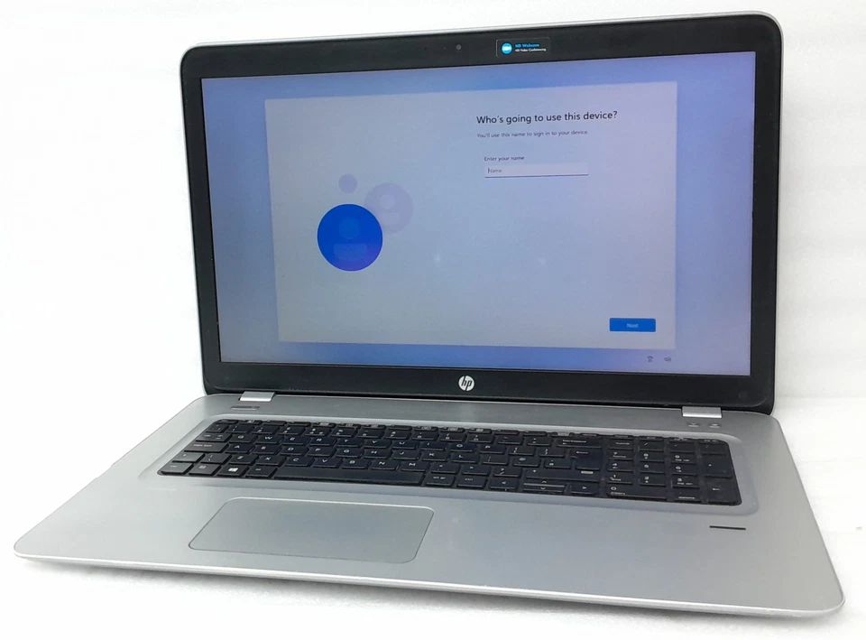 HP Windows Laptop PC Probook 470 G4 - i5-7200U @ 2.5 - 4GB RAM - 17.3" - 120G... - Image 1 of 4