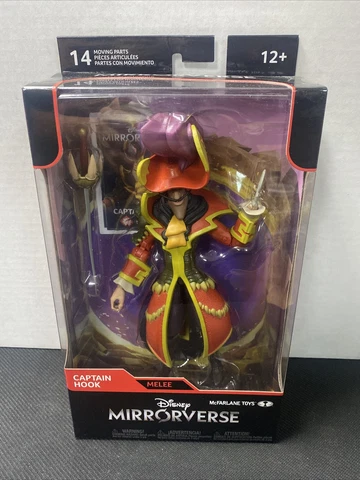 2022 McFarlane Toys Disney Mirrorverse Wave 3 Captain Hook Melee Action Figure Cover