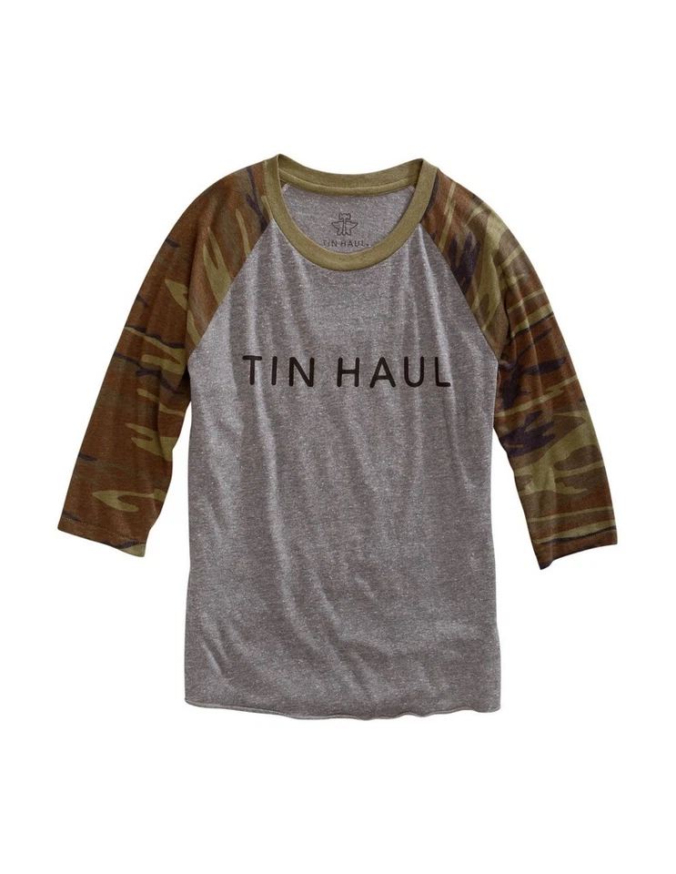 Camisa Western Tin Haul Para Hombre Manga 3/4 Verde 10-078-0300-0808 GR Foto 1 de 1