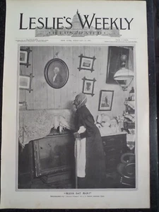 African American Bless Dat Man! George Washington Leslie's Weekly 1901 Print - Picture 1 of 2