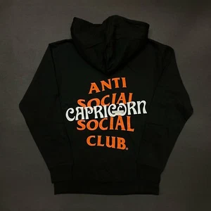 DS Auth Anti social social club Capricorn Black Hoodie ASSC S-XXL KKoch CPFM TS - Picture 1 of 6