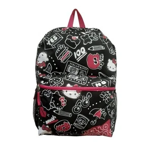 Hello Kitty Kinder Allover Print Schulrucksack für Kinder - 16 Zoll Schultertasche - Bild 1 von 3