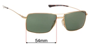 Lentes de repuesto para gafas de sol SFx para Smith Turner - 59 mm de ancho - Imagen 1 de 26