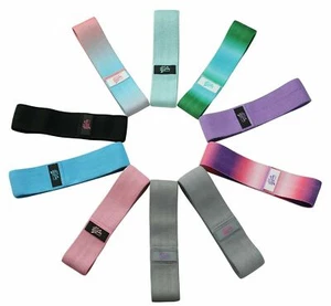 FitnessBug Hip Circle Fabric Loop Glute Band Non Slip Resistance Band - Picture 1 of 33