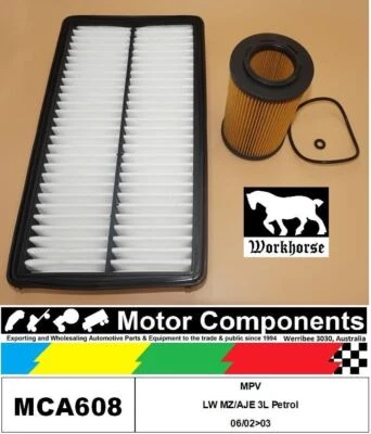 FILTER SERVICE KIT for MAZDA MPV LW MZ/AJE 3L Petrol 06/02>03 - image 1 of 3
