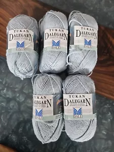 Turkan Dalegarn  90% cotton 10% alpaca Lot of 5 balls - Picture 1 of 5