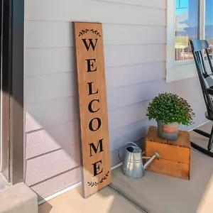 47.2 x 7.8 Inches Welcome Sign for Front Door Welcome Sign for Front Porch St... - Picture 1 of 6