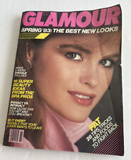 Glamour Magazine March 1983 Jacki Adams Newsstand/No Label