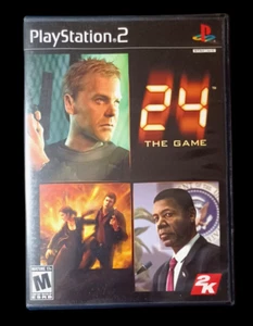 24 the Game -Playstation 2 -VG Condition - Complete w/ Manual - Action Adventure - Picture 1 of 4