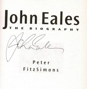 John Eales signed autographed book! AMCo COA 6645 - Picture 1 of 2