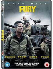 Fury Brad Pitt 2015 New DVD Top-quality Free UK shipping