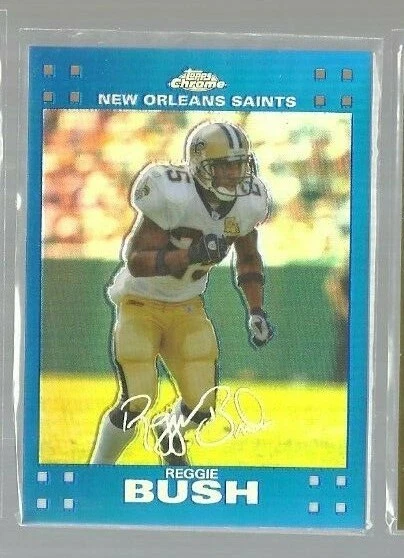 2007 Topps Chrome Blue Refractors #TC16 Reggie Bush (ref56314) - Image 1 of 1