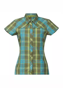Camicia da donna estiva Bergans Marstein manica corta, tè verde toce - Foto 1 di 1