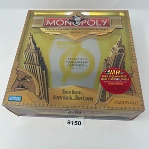 Monopoly 70th Anniversary Edition Board Game by Parker Brothers - Complete - Picture 1 of 22