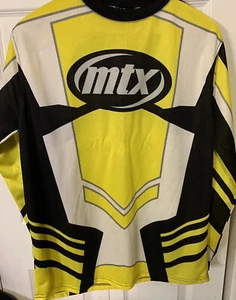 mTx racing motocross jersey Yellow Black Youth Sz XL 18 - Picture 1 of 6