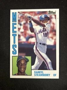 Darryl Strawberry 1984 Topps #182 radiocontrol novato EX-MT New York Mets *376 - Imagen 1 de 2