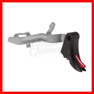OVERWATCH PRECISION FALX TRIGGER FOR GLOCK 17 / 19 GEN 3/4 BLACK / RED - Picture 1 of 2