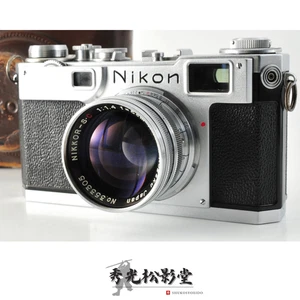 【Exc+++++ w/Case】Nikon S2 Rangefinder Film Camera Nikkor S.C 5cm F1.4 50mm... - Picture 1 of 13