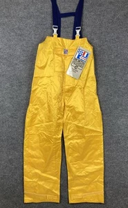 North Atlantic Trading Mens Small Waterproof Yellow Waders Overalls 871159 NWT - Picture 1 of 7