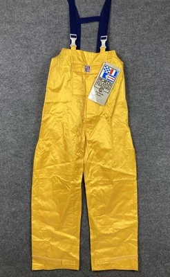 Mono vadeador amarillo impermeable pequeño North Atlantic Trading para hombre 871159 nuevo con etiquetas Foto 1 de 4