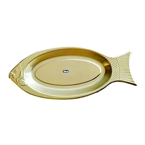 Stainless Steel Fish Platter Fish Shape Thick for Gathering Dinner Parties - Picture 1 of 7