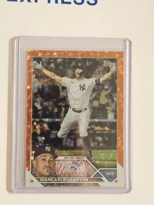 Tarjeta de los Yankees #509 Topps Serie 2 Giancarlo Stanton Orange Foil #'d/299 2023 ✨️ - Imagen 1 de 2