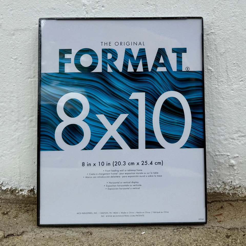 MCS 8x10 Inch Format Frame Black 12441 Standard