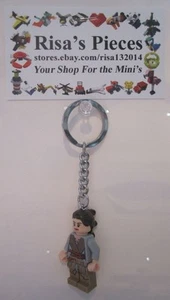 LEGO Original Mini-Figure Keychain -Star Wars - Rey (1 Keychain) - Picture 1 of 2