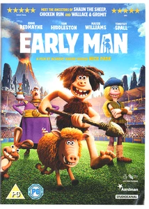 Early Man - Kids DVD - PG - Animated Aardman Movie - Eddie Redmayne, Good - Picture 1 of 2