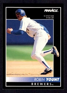 1992 Pinnacle Robin Yount Milwaukee Brewers #38 - Picture 1 of 2