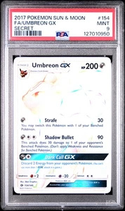 PSA 9 Umbreon Gx #154 2017 Pokemon Sun & Moon 127010950 - Picture 1 of 2