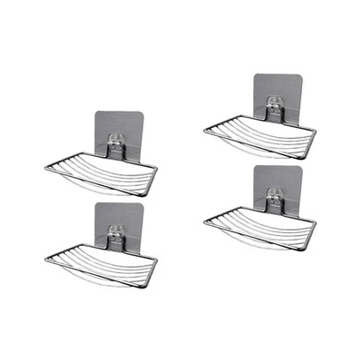  Set of 2 Seifenschale Für Die Dusche Seifenhalter Zur Wandmontage - Bild 1 von 4