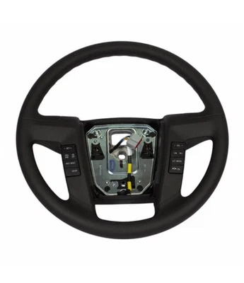 NEW OEM 2011-2014 Ford F150 Basic Steering Wheel Cruise Control Steel Grey Foto 1 de 4
