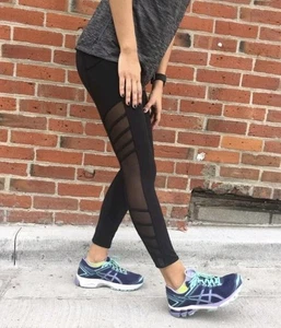 Lululemon Leggings Damen 2* Wild and Free Tight schwarz Yoga Netz Hose Tasche - Bild 1 von 16