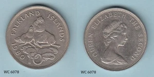 Falkland Islands 10p Ten Pence 1980 (Elizabeth II) Coin D - Picture 1 of 1