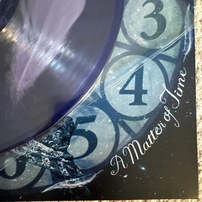 LAUFEY "A Matter Of Time" Periwinkle Feather-Filled Vinyl LP + 7" Bad World G/F - Image 1 of 4