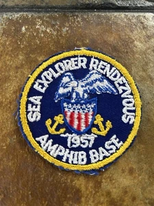Parche Explorer Scout Rendezvous 1957 base anfibia San Diego - Imagen 1 de 1