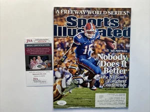 TIM TEBOW Autographed Signed Sports Illustrated Florida Gators SEC Football COA - Picture 1 of 3