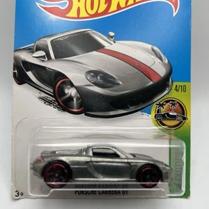 Hot Wheels 2015 Mainline ZAMAC Walmart Exclusive HW Exotics Porsche Carrera GT - Picture 1 of 4