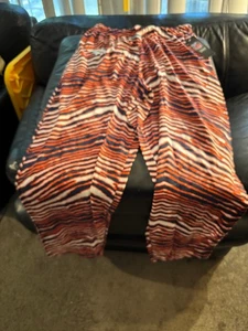 Pigiama Denver Broncos vintage anni 90 00 pantaloni felpati nuovo con etichetta L come nuovo NFL Zubaz - Foto 1 di 5