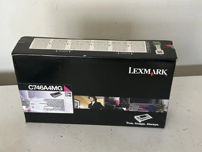 Lexmark C746A4MG Magenta Toner Cartridge C746 C748 New Sealed - Image 1 of 4