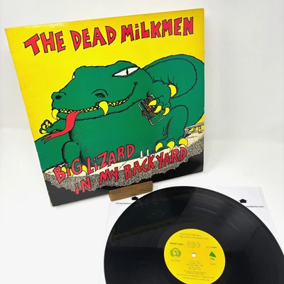 THE DEAD MILKMEN Big Lizard In My Backyard 1985 Vinyl LP Enigma Fever OG VG+ - Image 1 of 4