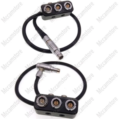 Sony Venice Alexa Power Splitter RS 3 Pin Male to 2 x 0B 2-pin 1 x RS 3 Pin - Image 1 of 4